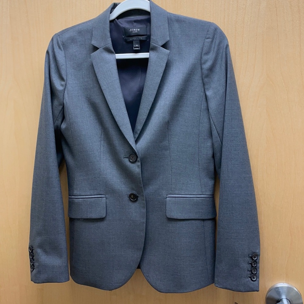 Jcrew Size 4 super 120’s Blazer